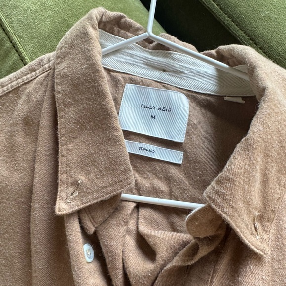 LIKE NEW Billy Reid Long Sleeve Button Down Shirt size Medium - Picture 3 of 8